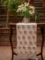 Printed Runner : Indian Rose Canvas