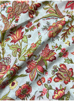Cotton Voile  Fabric  : Hawaii Ice