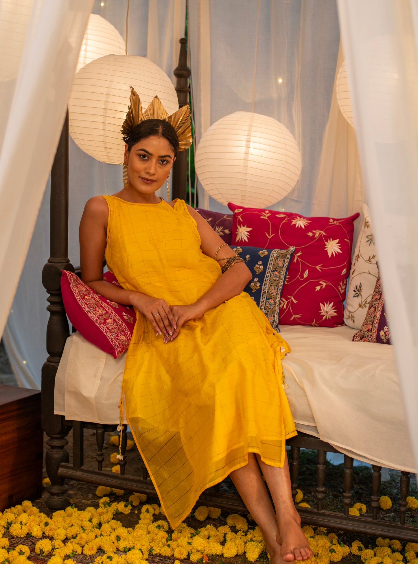 Over Dress : Haldi Maheshwari