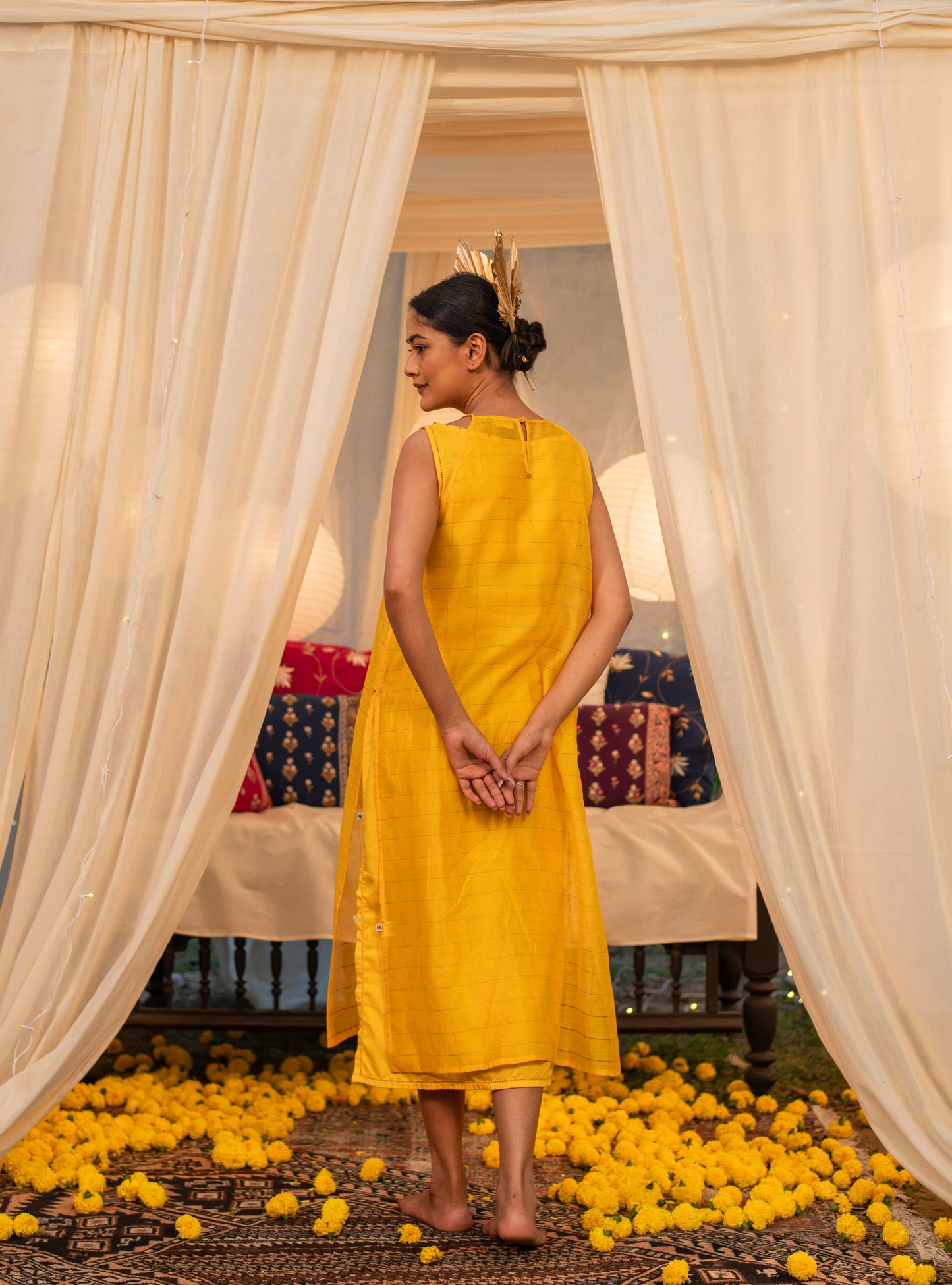Over Dress : Haldi Maheshwari