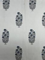 Cotton Canvas Fabric  : Rosa Buti Natural