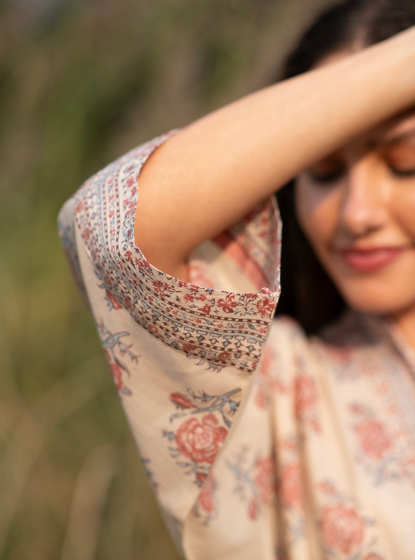 Joy Kimono : Indian Rose Voile