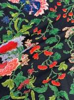 Cotton Slub Light Fabric  : Juhua Black