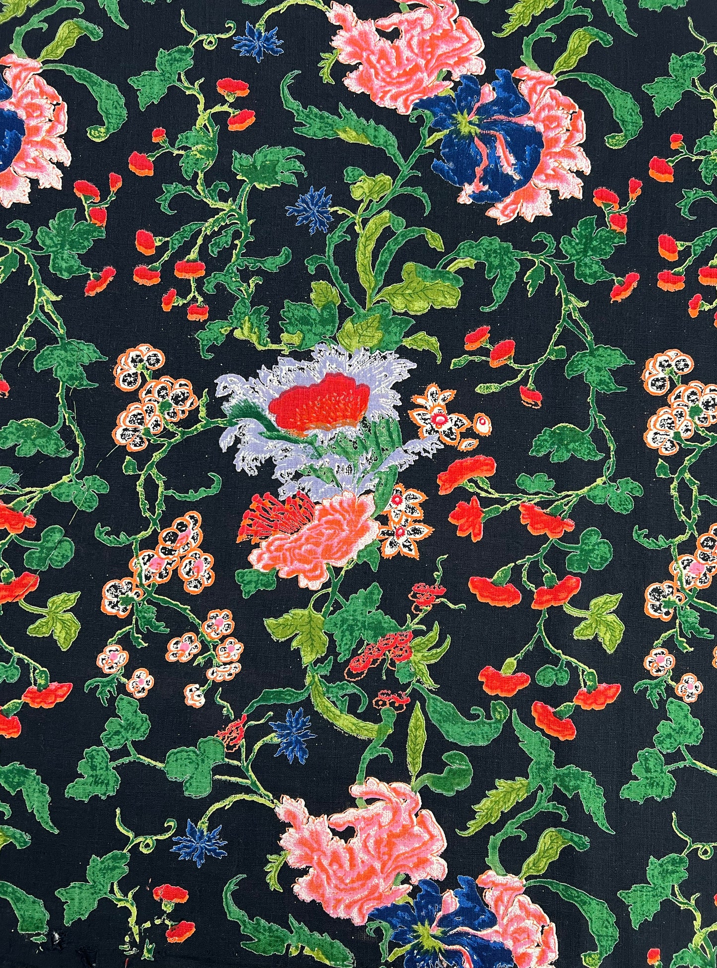Cotton Slub Light Fabric  : Juhua Black
