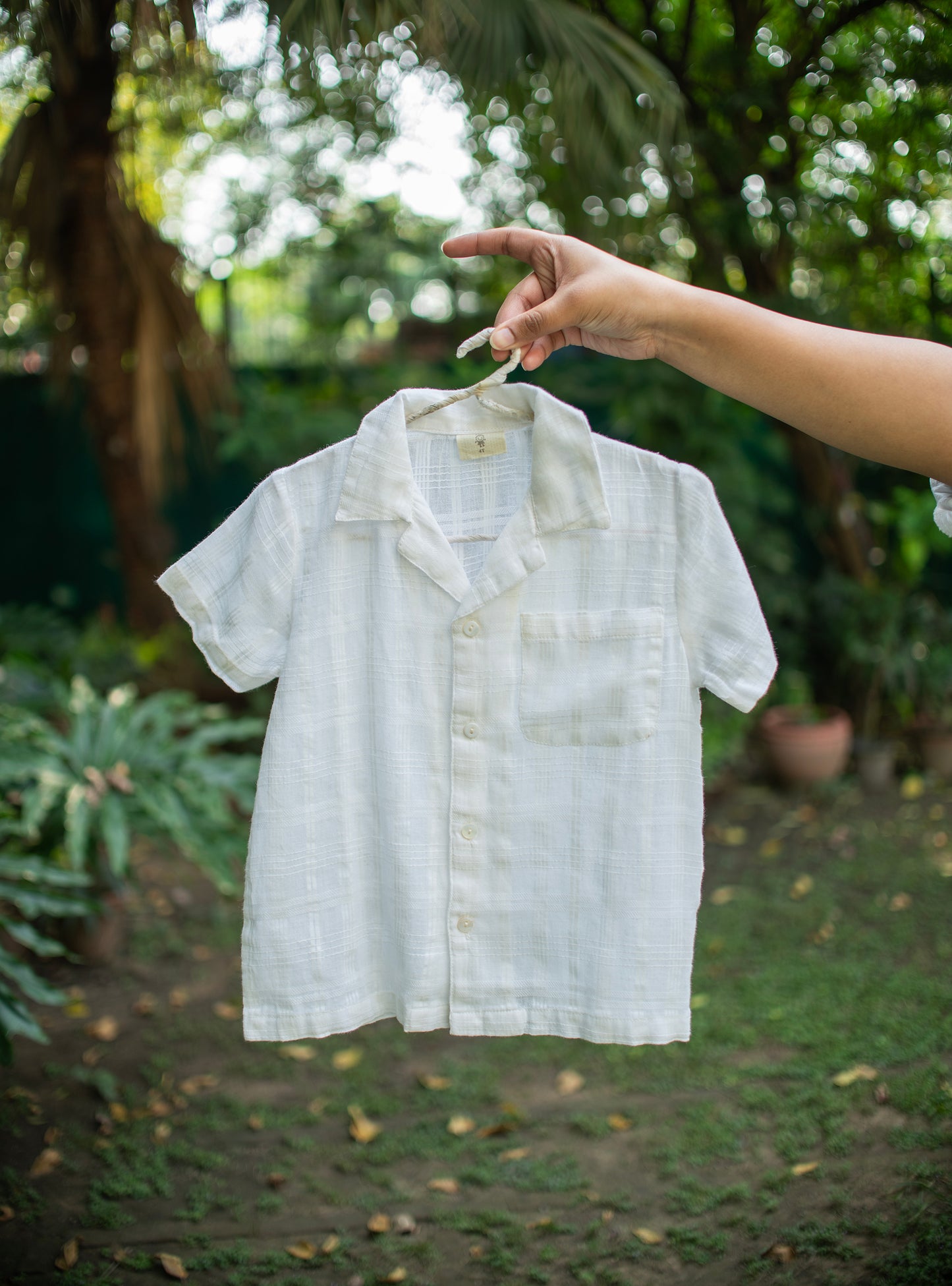 Angad Pj Set : White Cotton