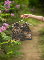 Kids Angel Top : Tiger Black Voile