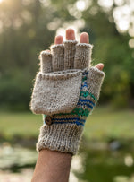 Kids Knitted : Convertible Gloves Assorted