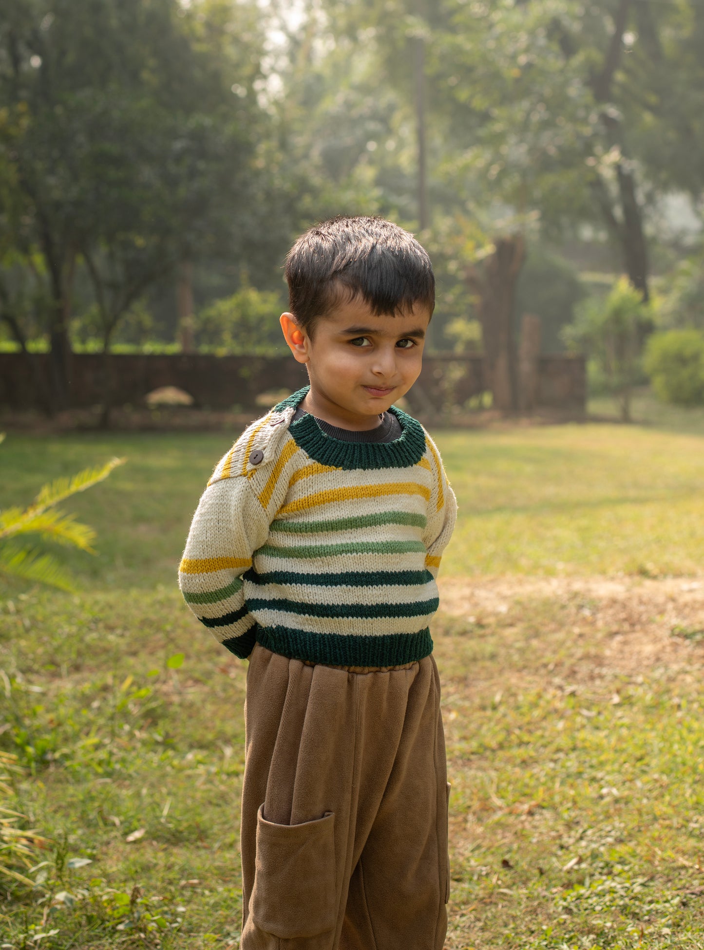 Knitted Kids : Sweater Full Sleeve Pure Wool Assorted