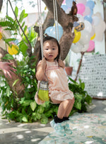 Kids Smock Dress : Lemur Blush Voile