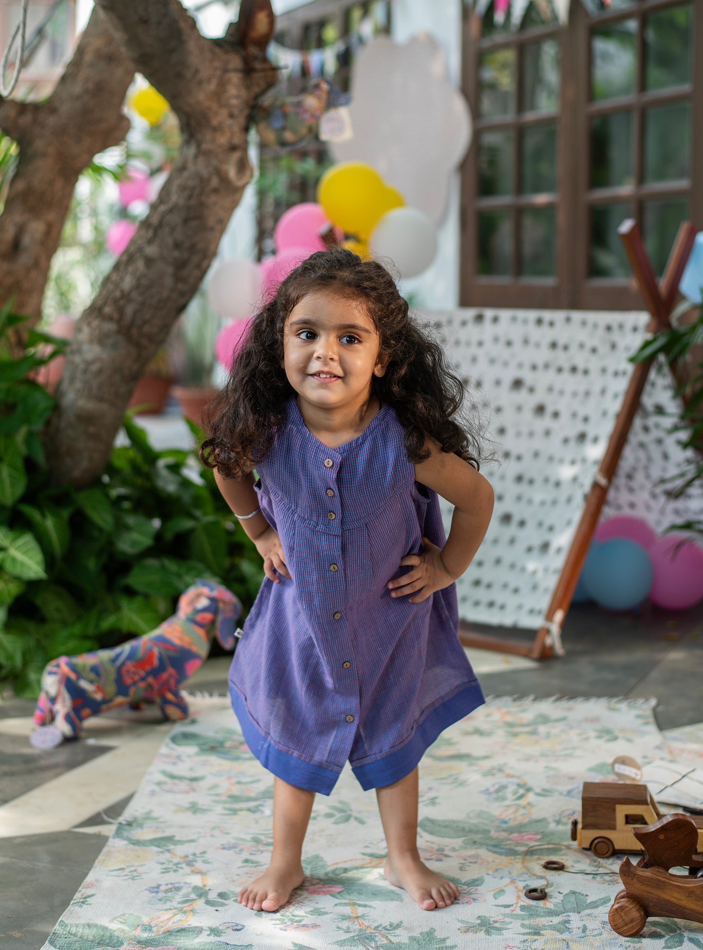 Kids Mira : Dress Handloom