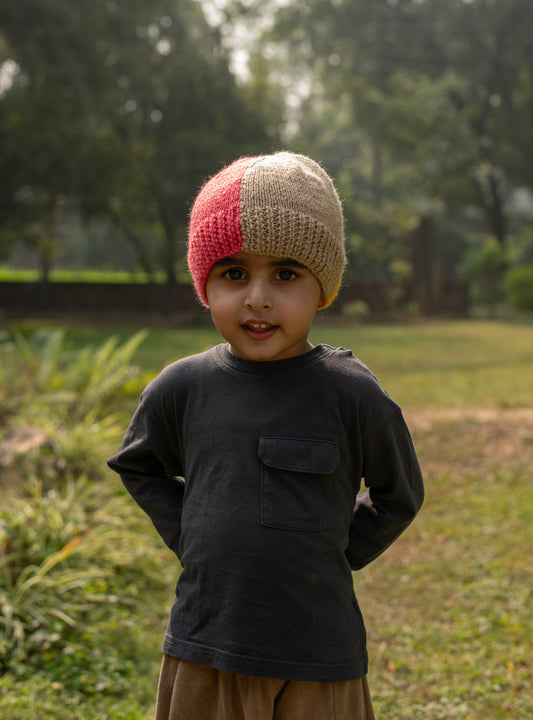 Knitted : Cap Pure Wool Assorted