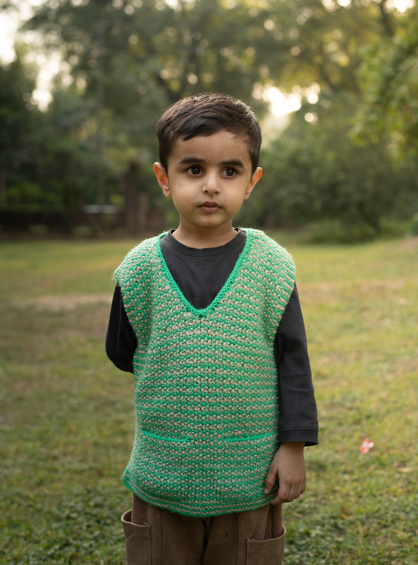 Knitted Kids : Sweater Tabard Assorted