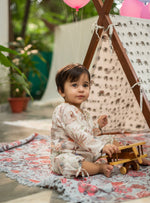 Kids Leela Pj Set : Ubud Cream Voile