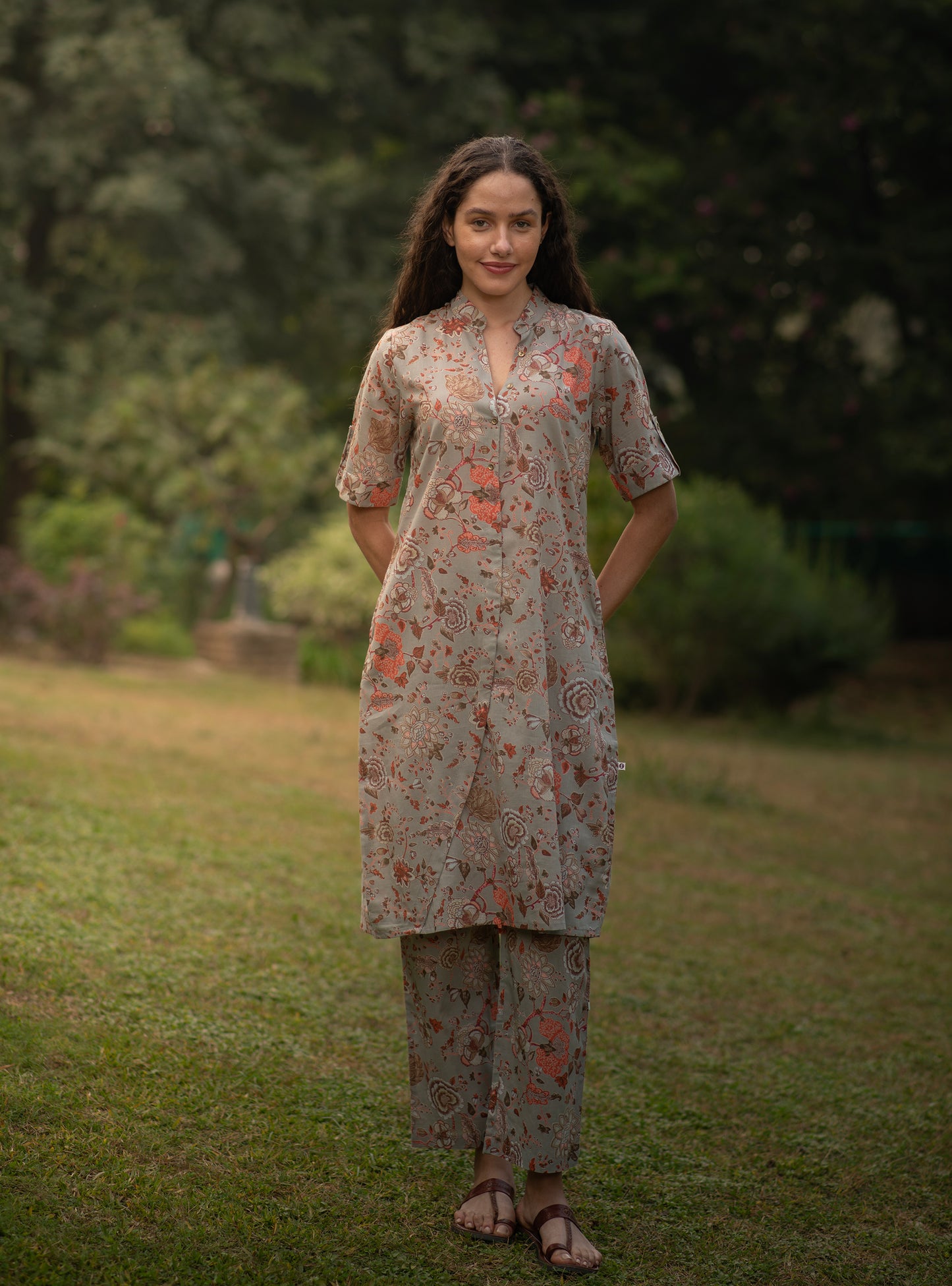 Lounge Pant : Malabar Carrom Voile