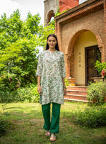 Luis Kurta With Pintucks : Chrysanthemum Ivory Voile