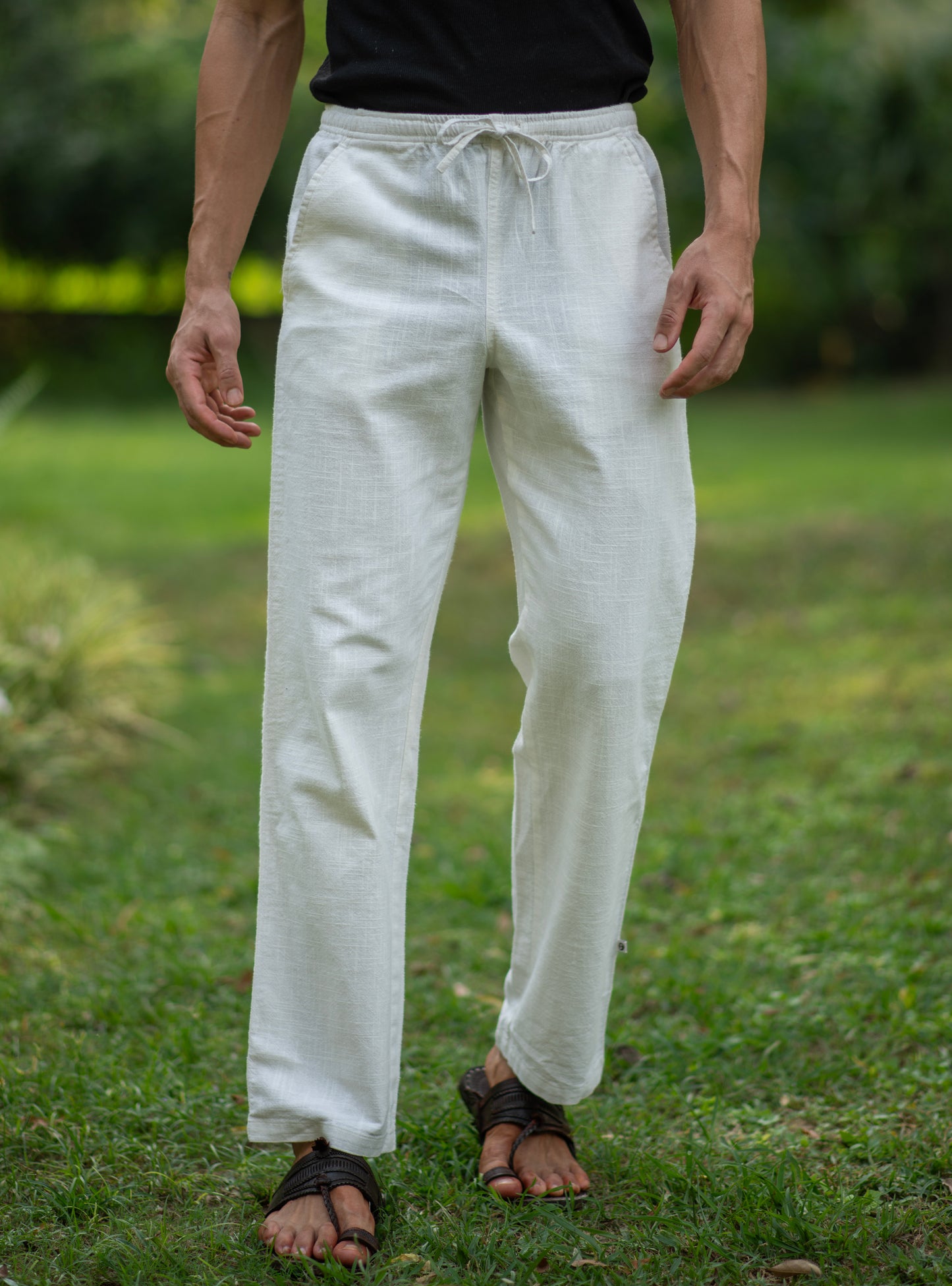 Men's House Pant : Natural
