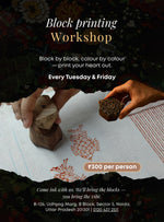 Block Printing Workshop (Friday)