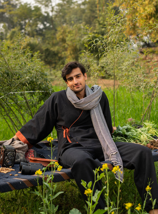 Soft Stole : 2 Ply Wool