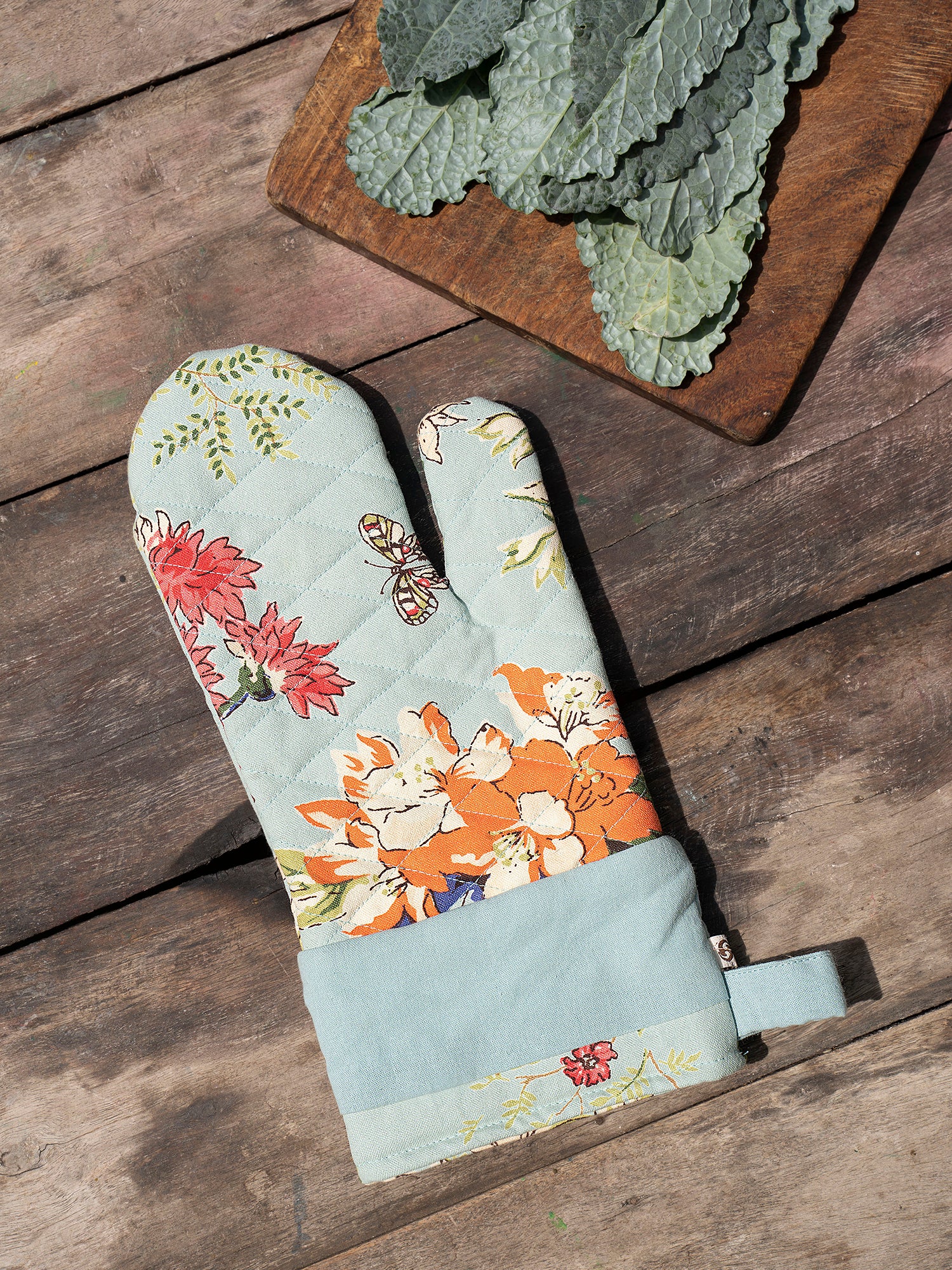 Canvas Oven Mitt Corsica Country The Shop India