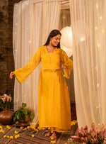 Heba Dress : Haldi Maheshwari