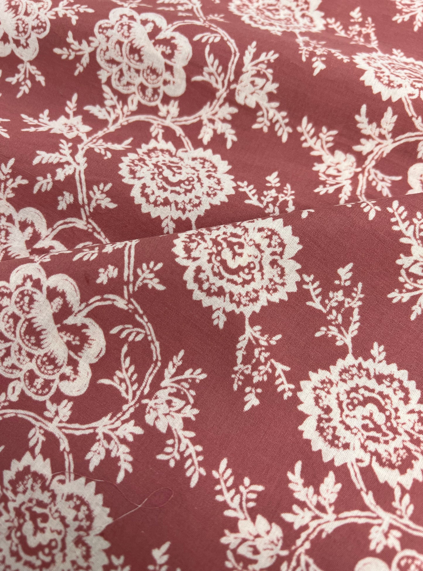 Cotton Satin Fabric  : Mali Peach
