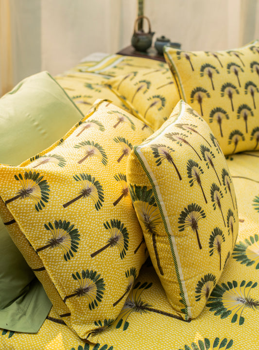 Printed Pillow Cover Rev : Banana Lemon Sheeting