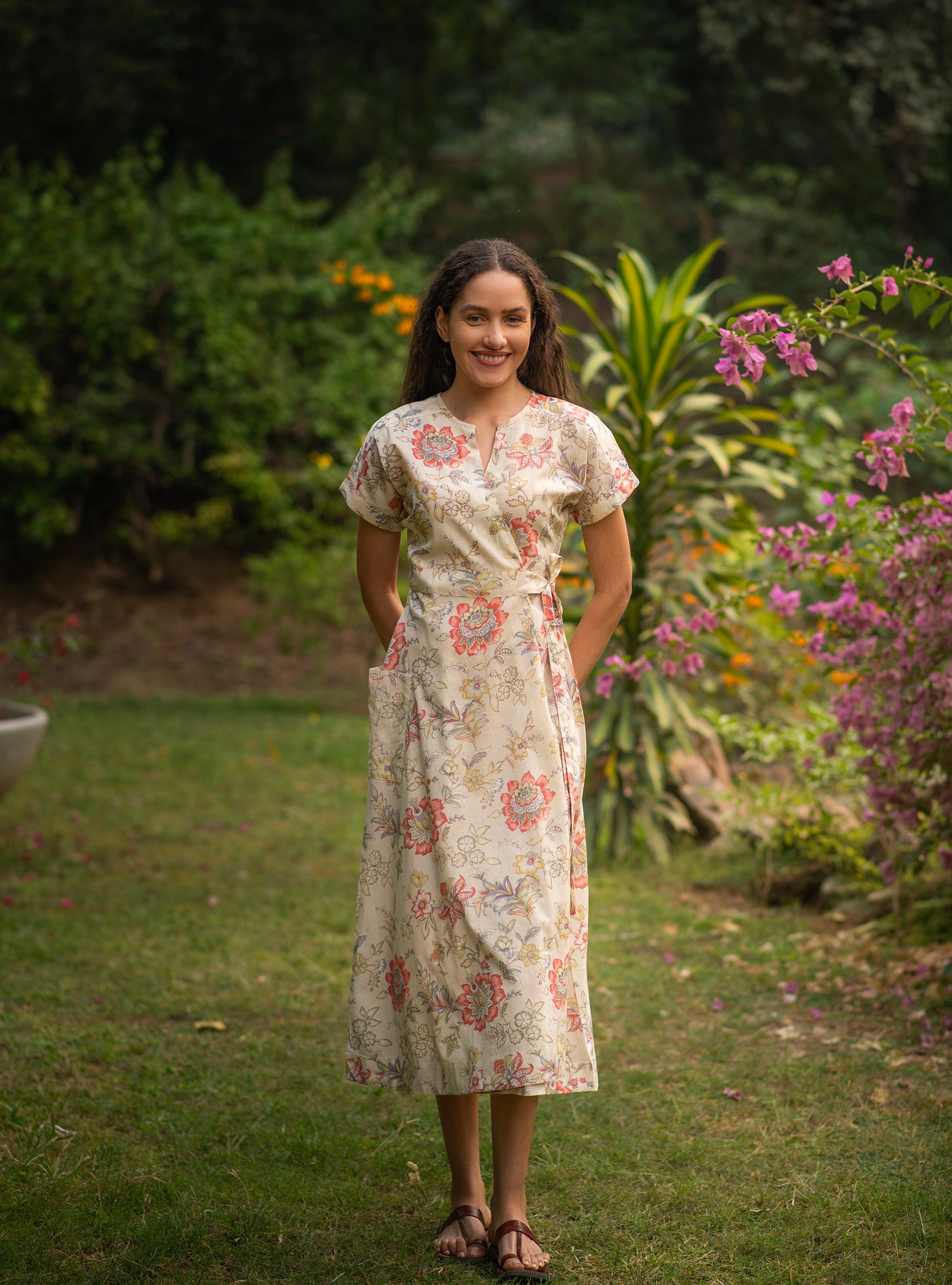 Pocket Wrap : Rio Ivory Voile