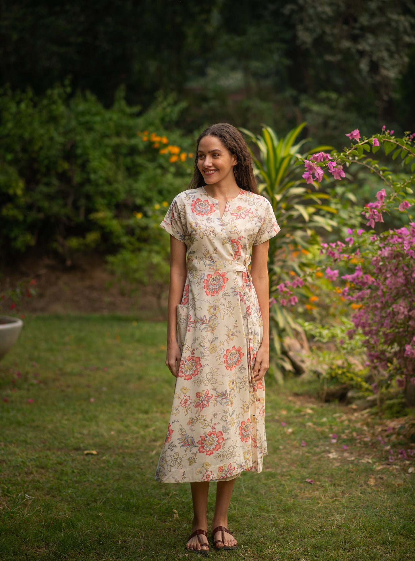 Pocket Wrap : Rio Ivory Voile