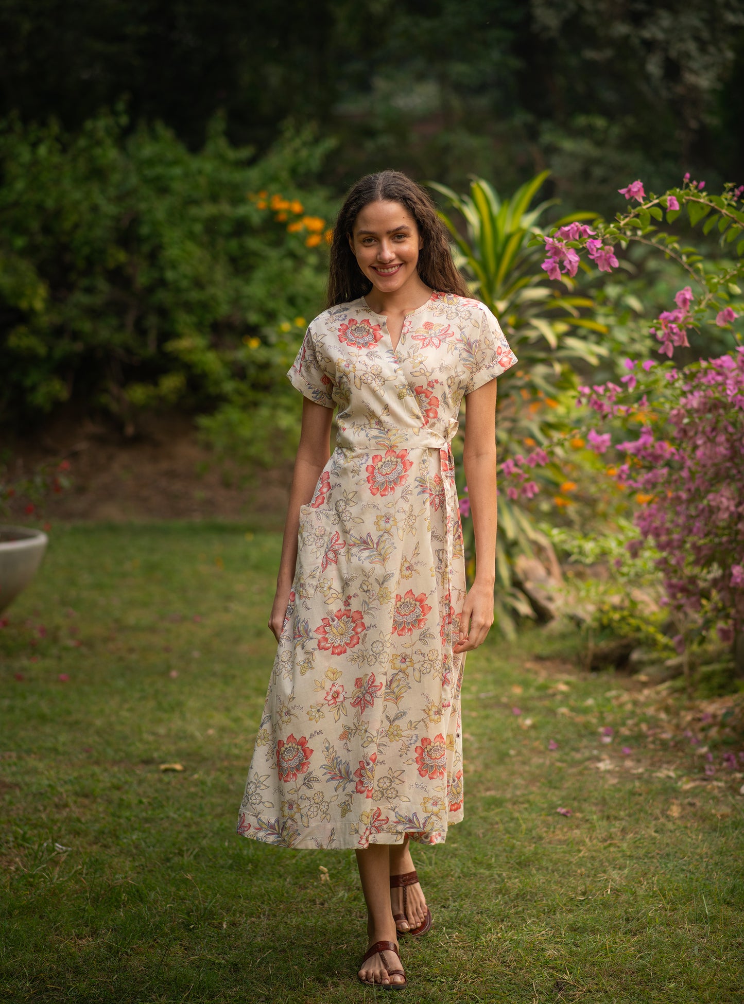 Pocket Wrap : Rio Ivory Voile