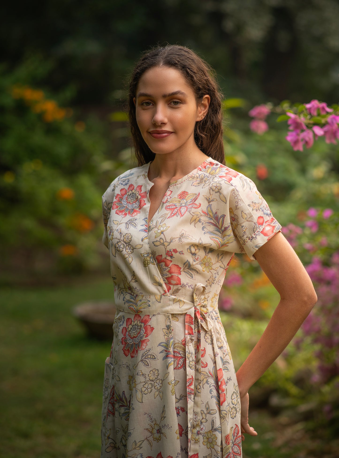 Pocket Wrap : Rio Ivory Voile