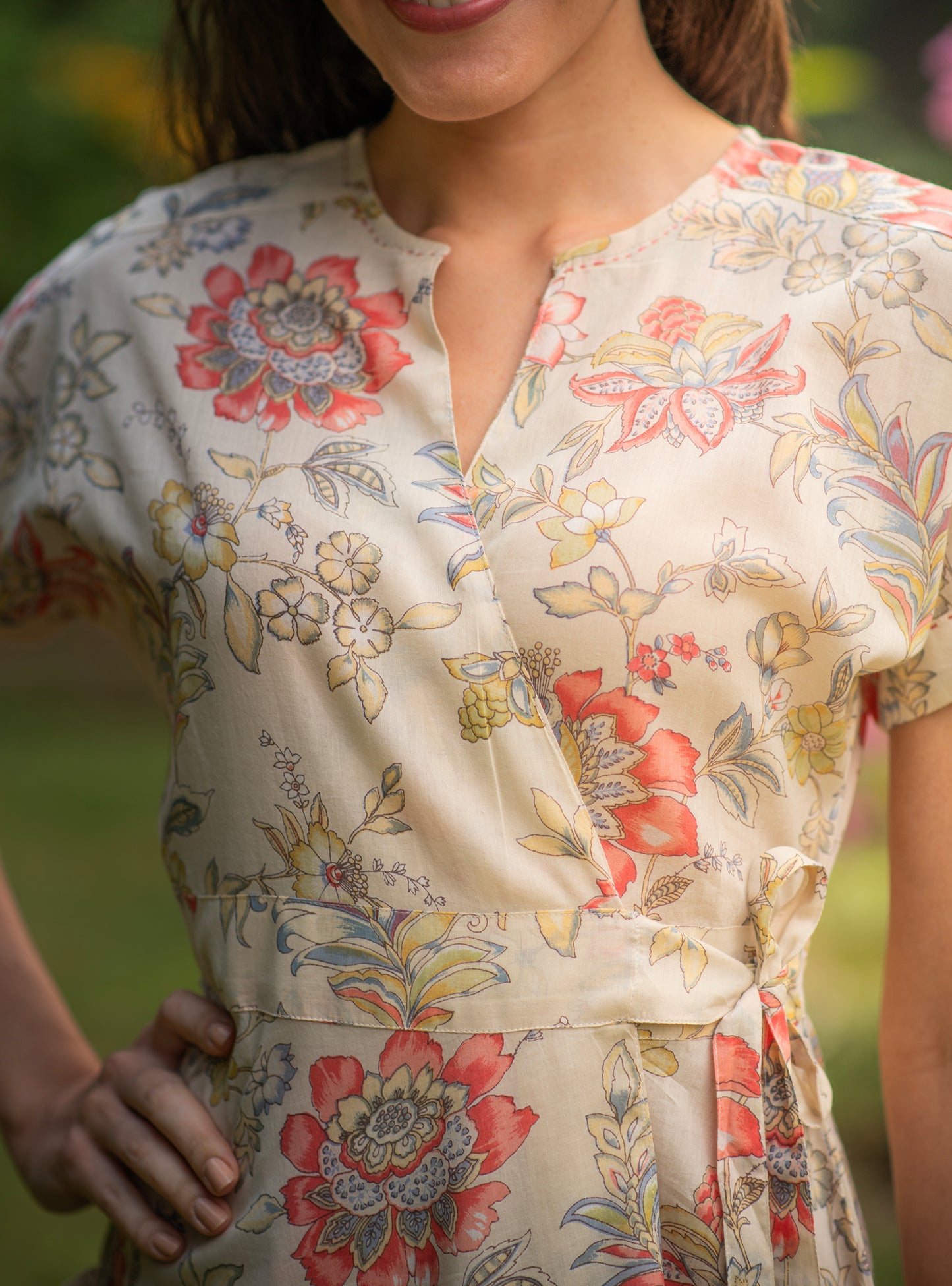 Pocket Wrap : Rio Ivory Voile