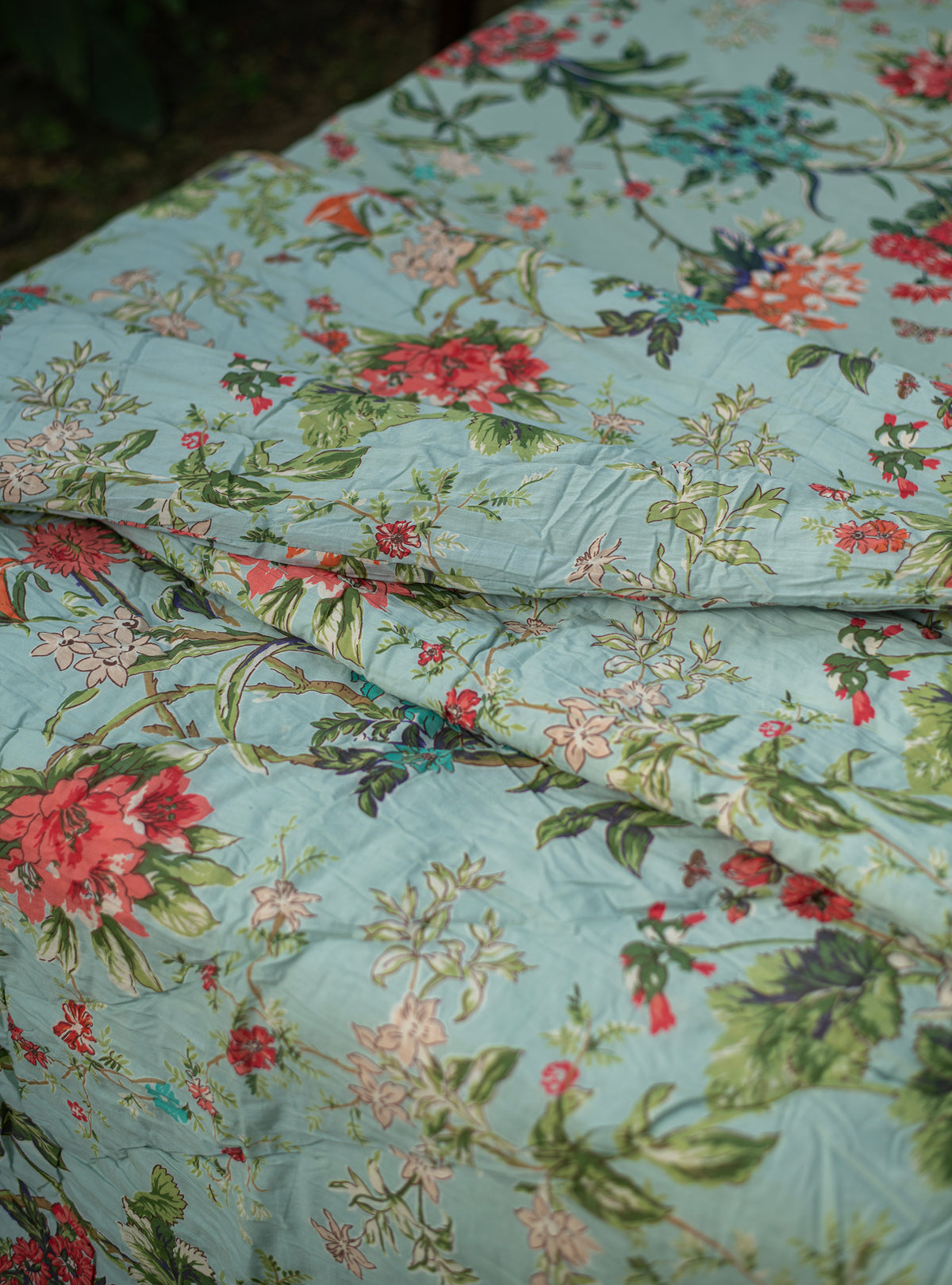 Printed Quilt Rev : Corsica Sky Voile