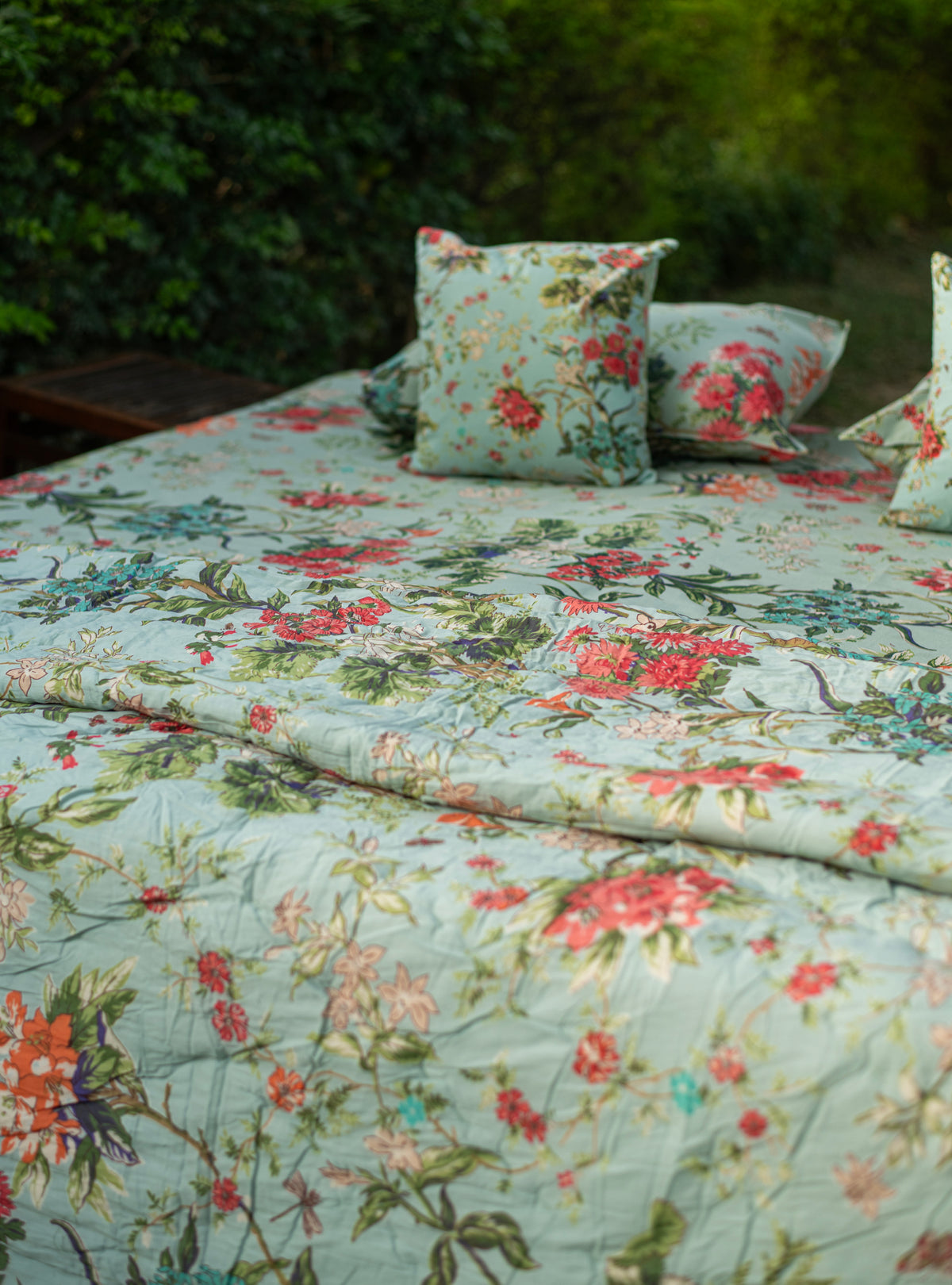 Printed Quilt Rev : Corsica Sky Voile