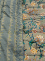 Printed Quilt Rev : Florentine Sage Voile