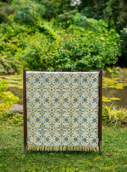 Printed Rug Reversible : Tara Butter Handloom