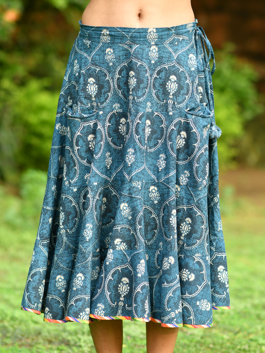 Summer Skirt : Amin Navy