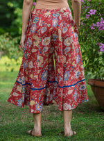 Sharara Pant : Malabar Rust