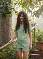 Short Set : Scales Green