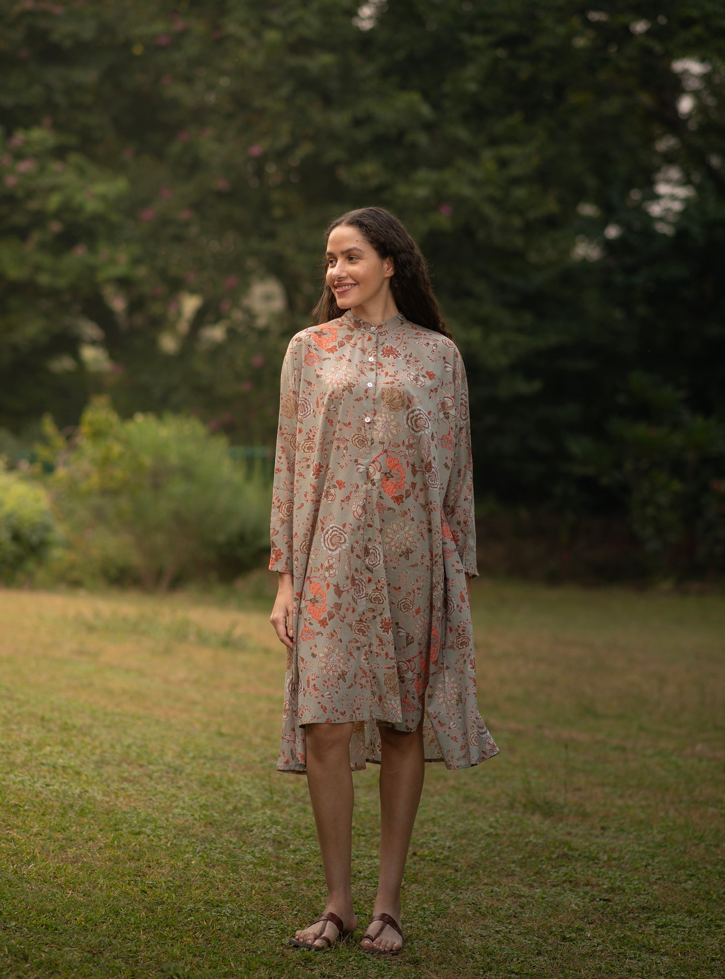 Shirt Dress : Malabar Carrom Voile