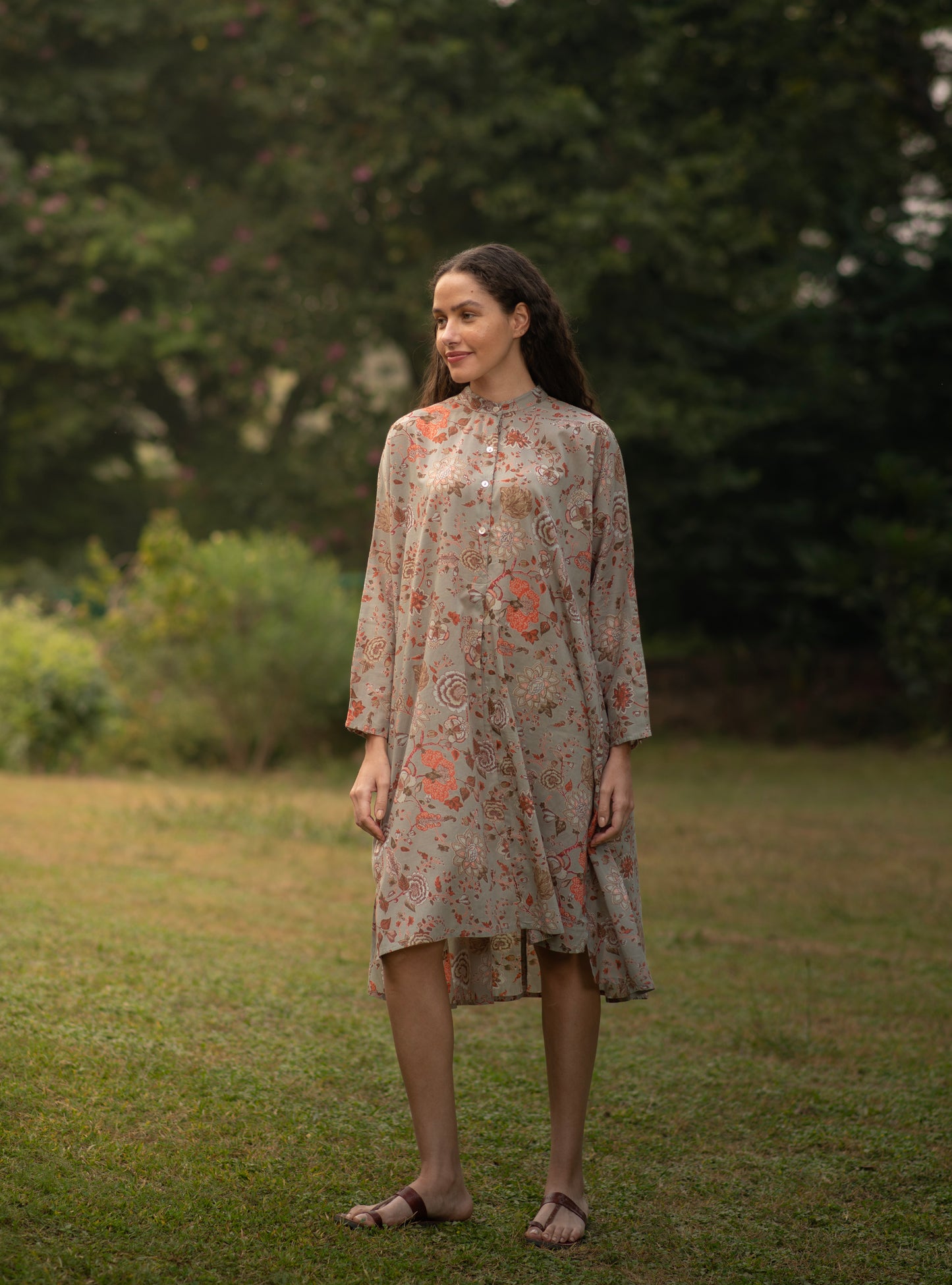 Shirt Dress : Malabar Carrom Voile