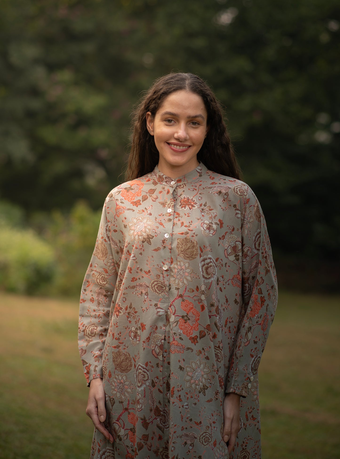 Shirt Dress : Malabar Carrom Voile