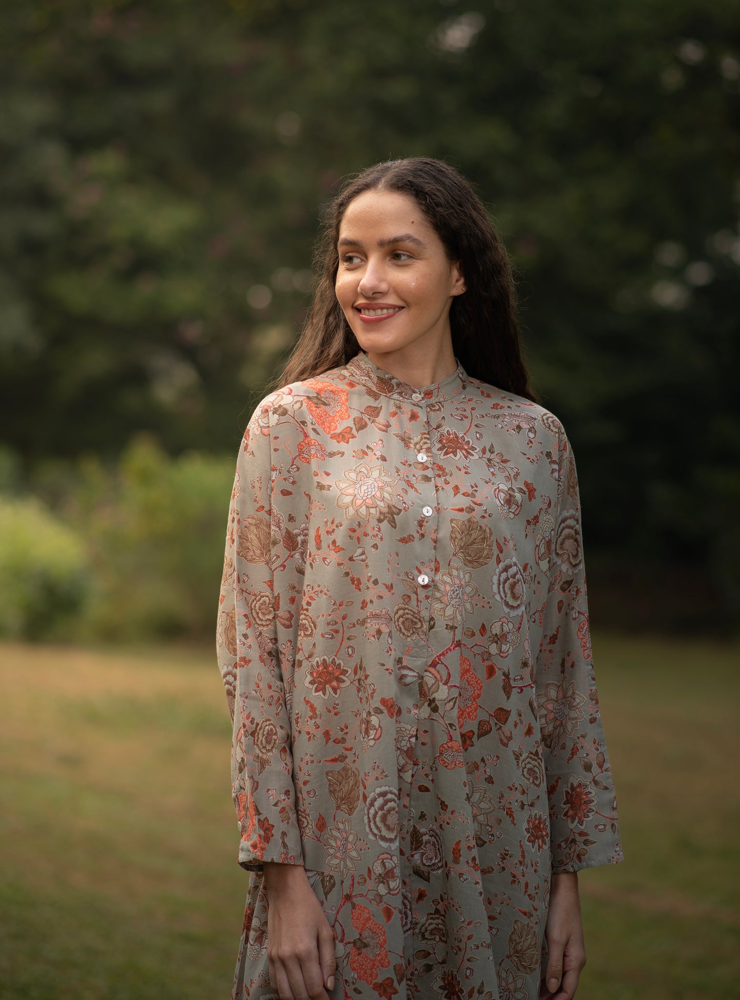Shirt Dress : Malabar Carrom Voile