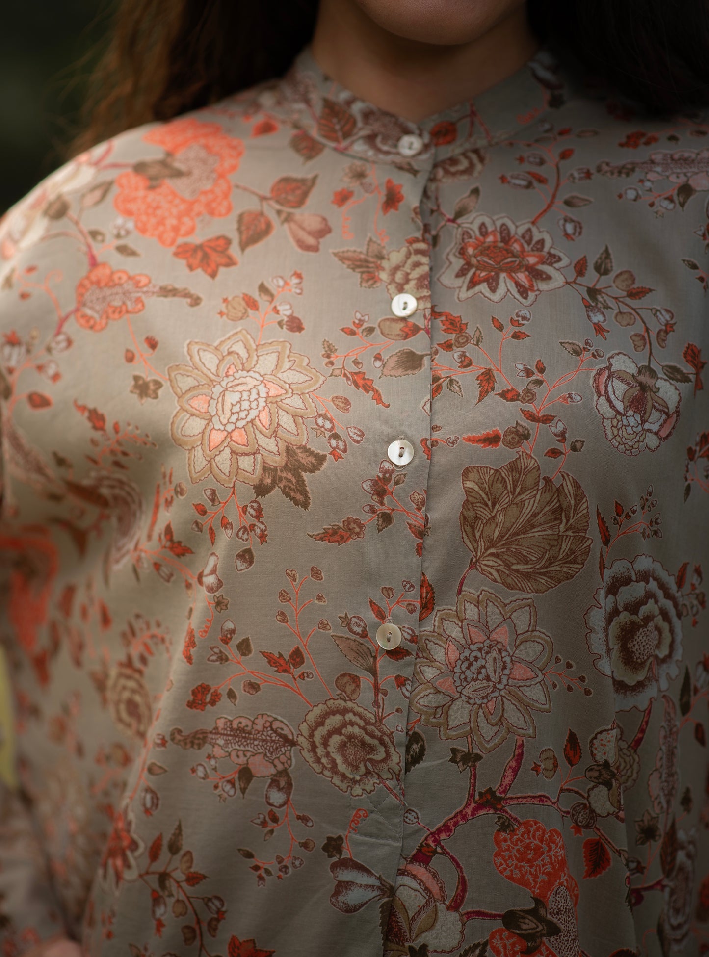 Shirt Dress : Malabar Carrom Voile