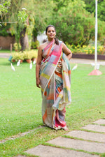Saree : Recoco Multi  Chanderi