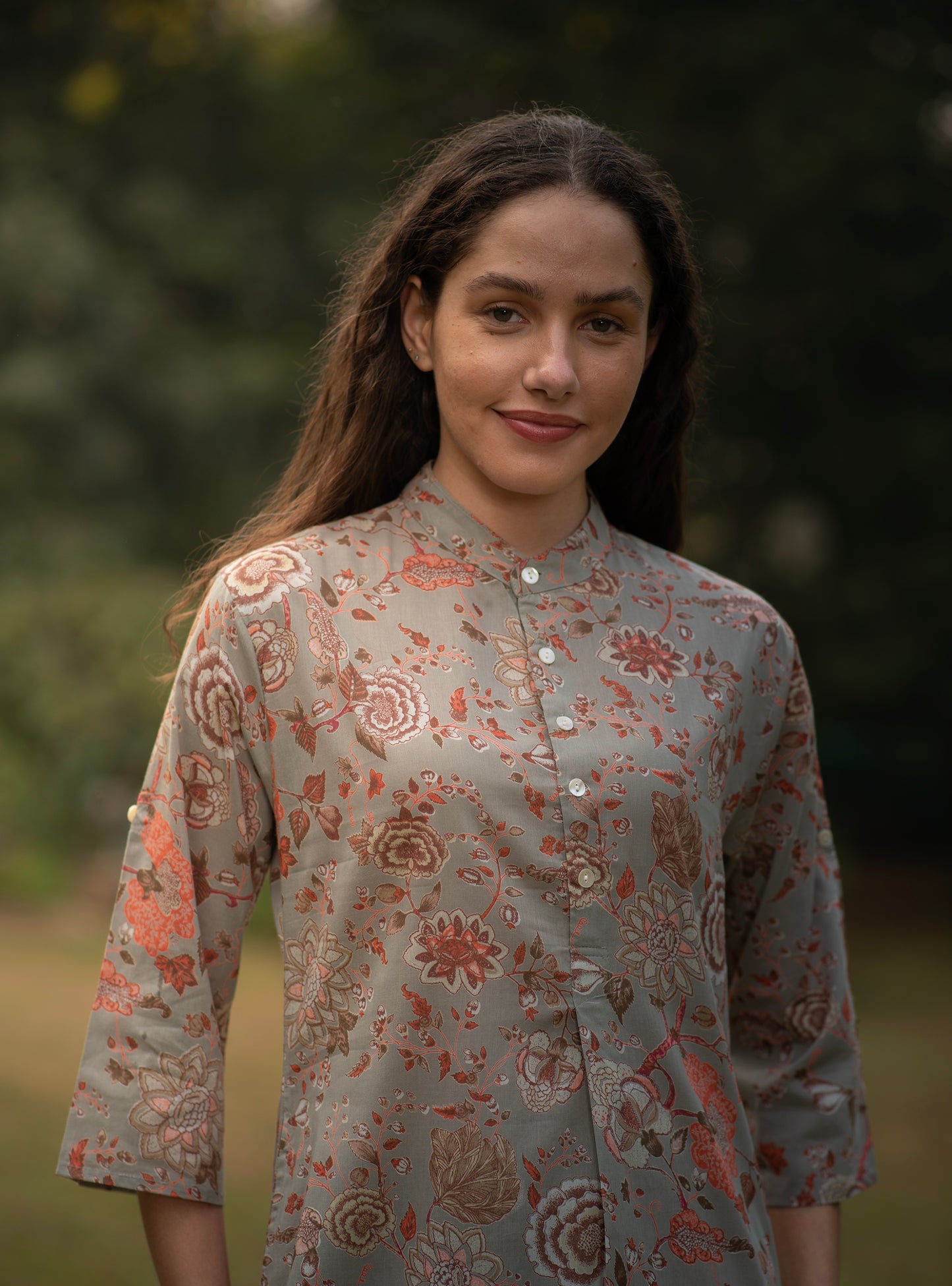 Trucker Kurta : Malabar Carrom Voile
