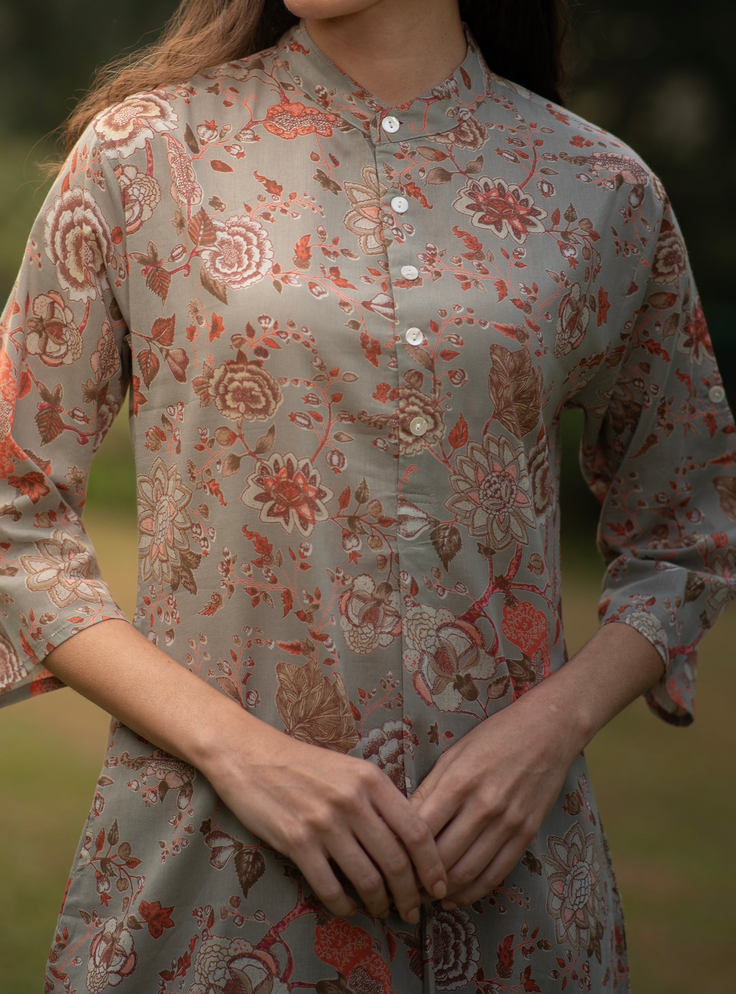 Trucker Kurta : Malabar Carrom Voile