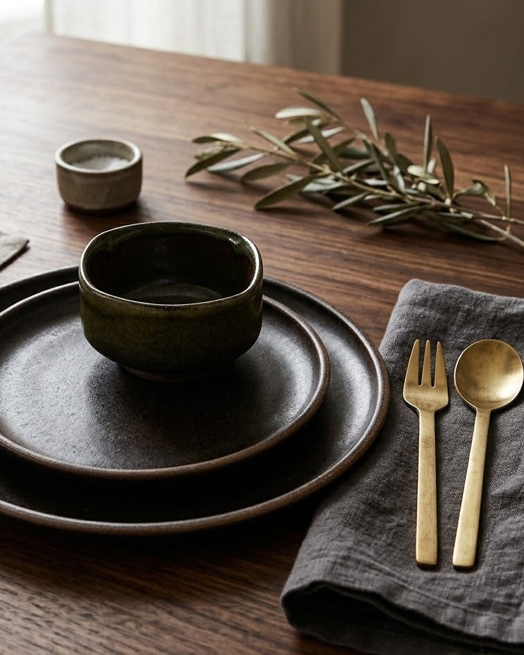 Dessert : Spoon Brass