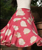 Summer Skirt : Carnation Pink Voile