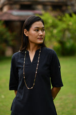 Long Necklace : Handcrafted Brass
