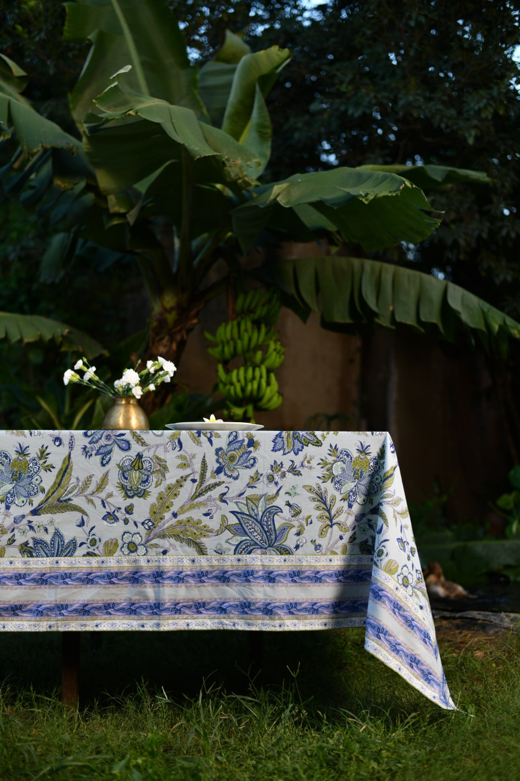 Printed Table Cloth : Hawaii Aqua Sheeting